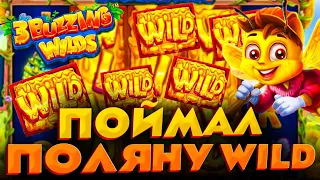 Я СЛОВИЛ ВСЮ ПОЛЯНУ ВИЛДОВ В 3 BUZZING WILDS!!! ЗАНОСЫ НЕДЕЛИ