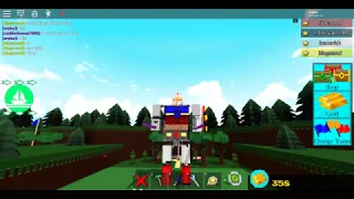 Roblox Build a Boat for Treasure Gundam  mech show case.