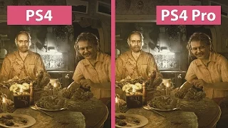 4K UHD | Resident Evil 7 – PS4 vs. PS4 Pro 4K Mode Graphics Comparison