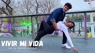 RHUL Salsa - Vivir Mi Vida (Marc Anthony) | Salsa | Dance Cover | ft. Amney Shah