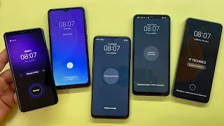 Timer ON & Alarm Clock Samsung S9 vs Samsung M30 vs Redmi 9S vs Redmi A1plus vs Huawei Y90