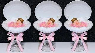 Centro de mesa para Baby Shower (NIÑA) | Baby Shower Centerpieces (GIRL)