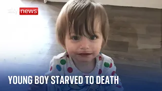 Boy starved to death after father suffered a heart attack