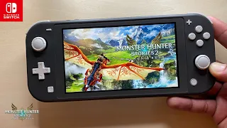 Monster Hunter Stories 2: Wings of Ruin Nintendo Switch Lite Gameplay