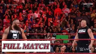 SummerSlam foes meet face-to-face-to-face-to-face Full Match: Raw, Aug. 14, 2017