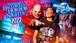 Halloween Horror Nights 2022 Universal Studios Hollywood | The WEEKND After Hours Bar and Mazes!