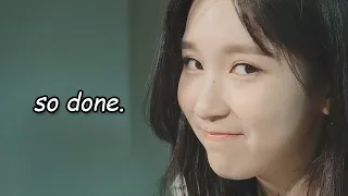 mina being so done with TWICE