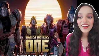 Transformers one official trailer reaction