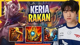 LEARN HOW TO PLAY RAKAN SUPPORT LIKE A PRO! | T1 Keria Plays Rakan Support vs Janna!  Season 2023