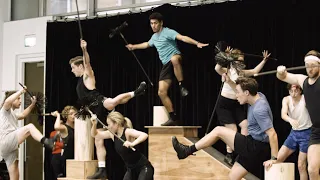 STEP IN TIME Rehearsals. MARY POPPINS Australia.