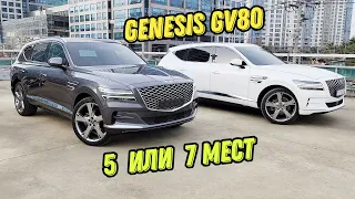 Genesis GV80 сравнение комплектаций. Автомобили из Кореи.