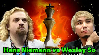 The battle between Wesley So and Hans Niemann's engine-like moves was fierce