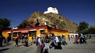 Norbulingka in the western suburb of Lhasa City, Tibet