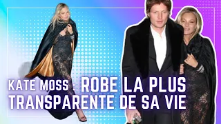 Kate Moss célèbre ses 50 ans avec la deuxième robe la plus transparente de sa vie