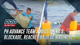 Tagumpay! PH advance team avoids China's blockade, reaches Bajo de Masinloc