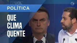 BOLSONARO E BOULOS TROCAM ACUSAÇÕES EM DEBATE - ESQUENTOU!