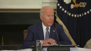 President Biden Receives a Briefing on How the COVID-19 Pandemic is Impacting Hurricane Preparedness