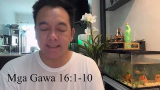 Ang Pagninilay sa Unang Pagbasa, Biyernes, May 4, 2024, Gawa 16:1-10