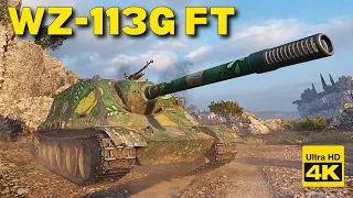 World of Tanks 5 Kills 10,3k damage WZ-113G FT | 4K Video | - My battle My rules