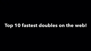 Sport Stacking: Top 10 Fastest Doubles On The Web!!!