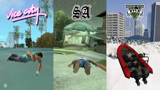 TSUNAMI in GTA Games (GTA III, VC, SA, IV, V) - Flood Mod Evolution