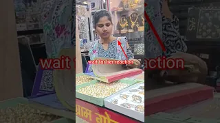 Drawing prank with girl in jwelery shop epic reaction 😧! #drawing #shorts