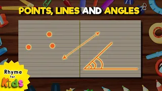 Point, Lines & Angles Geometry Song | Math Nursery Rhyme & Kid Learning Song