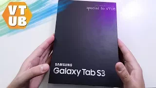 Samsung Galaxy Tab S3 LTE -  Распаковка | Внешний Вид | Комплектация