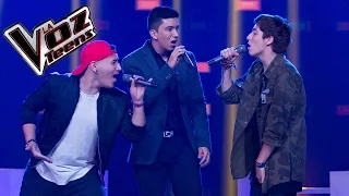 Kryan, Mario y Simón cantan ‘Andas en mi cabeza’ | Batallas | La Voz Teens Colombia 2016