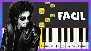 FLACA - Andrés Calamaro - TUTORIAL PIANO FÁCIL - CANCIÓN FÁCIL PIANO