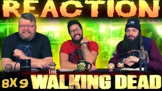 The Walking Dead 8x9 REACTION!! "Honor"