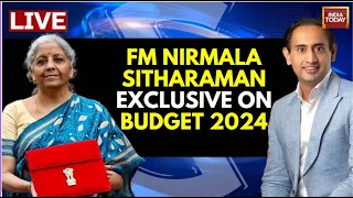 Rahul Kanwal LIVE: Nirmala Sitharaman Exclusive On Budget 2024 LIVE | Budget 2024 Highlights LIVE