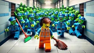 Facing a Zombie Police Invasion: What happens behind the Cleaner's back in lego prison?