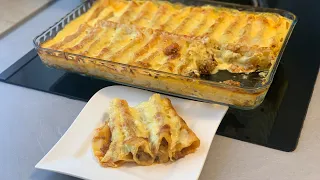 Nje Iftar i shpejte: Cannelloni te mbushura me Mish dhe perime/ Gefüllte Cannelloni mit Hackfleisch