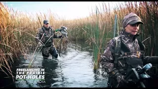 Swift Waters Season 4 EP #2 - Duck Hunting Freelancing in the Prairie Pot-holes of North Dakota