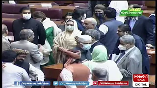 Khurshid Shah reached Parliament House