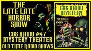 CBS RADIO MYSTERY THEATER OLD TIME RADIO SHOWS ALL NIGHT #47