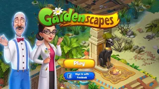 Gardenscapes New Area - Temple of Egyptian Gods - Day 3