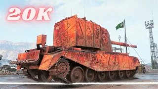 FV4005 Stage II 10K Damage 6 Kills & FV4005 10K dmg  World of Tanks Replays 4K The best tank game