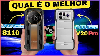 DOOGEE S110 vs DOOGEE V20 Pro | Qual é o melhor? | Comparativo Completo & Preço