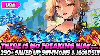 *THERE IS NO FREAKING WAY.....* 250+ SUMMONS, MOLDS & MORE! (Nikke: Goddess Of Victory 1.5 Anni)