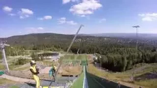 GoPro: ski jump in Midtstulia k-60