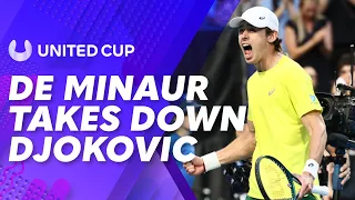 Alex De Minaur stuns Novak Djokovic with a win for the ages: United Cup | Wide World of Sports