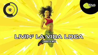 Tabata Music - Livin' La Vida Loca (Tabata Mix) w/ Tabata Timer
