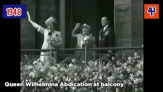 Dutch National Anthem 1948 to 2013 | Queen Wilhelmina's abdication to King Willem Inauguration