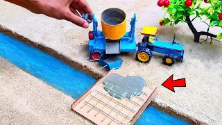 diy tractor making bridge- 3 | diy tractor | water pump | science project | @keepvilla