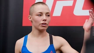 Rose Namajunas UFC on FOX 24 Open Workout Scrum - MMA Fighting