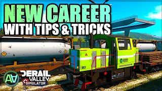 New Career with Tips & Tricks in Derail Valley Simulator Part 1