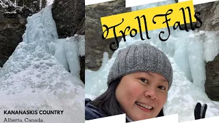 Hiking Trail to Kananaskis : Troll Falls Winter Hikes 2021