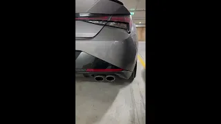 i30/Elantra N-Line XForce Cat-Back Exhaust with Resonator